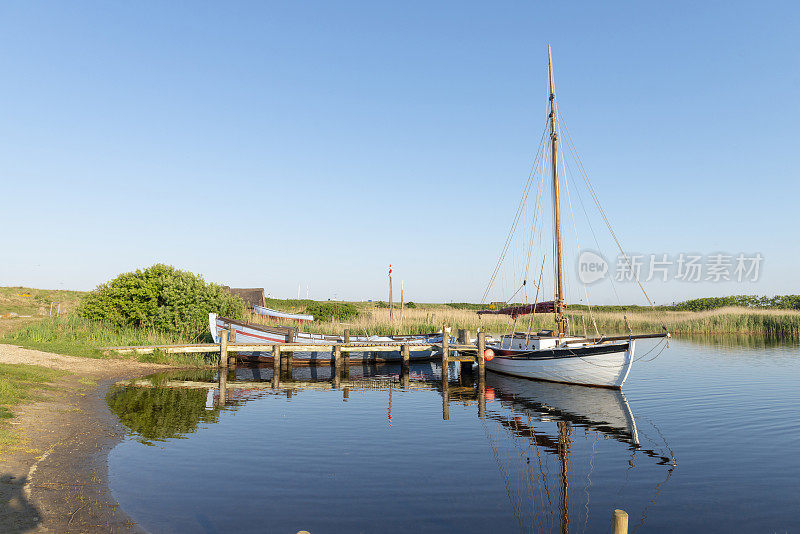 Denmark, Ringkébingfjord Varde洁近Nymindegab。